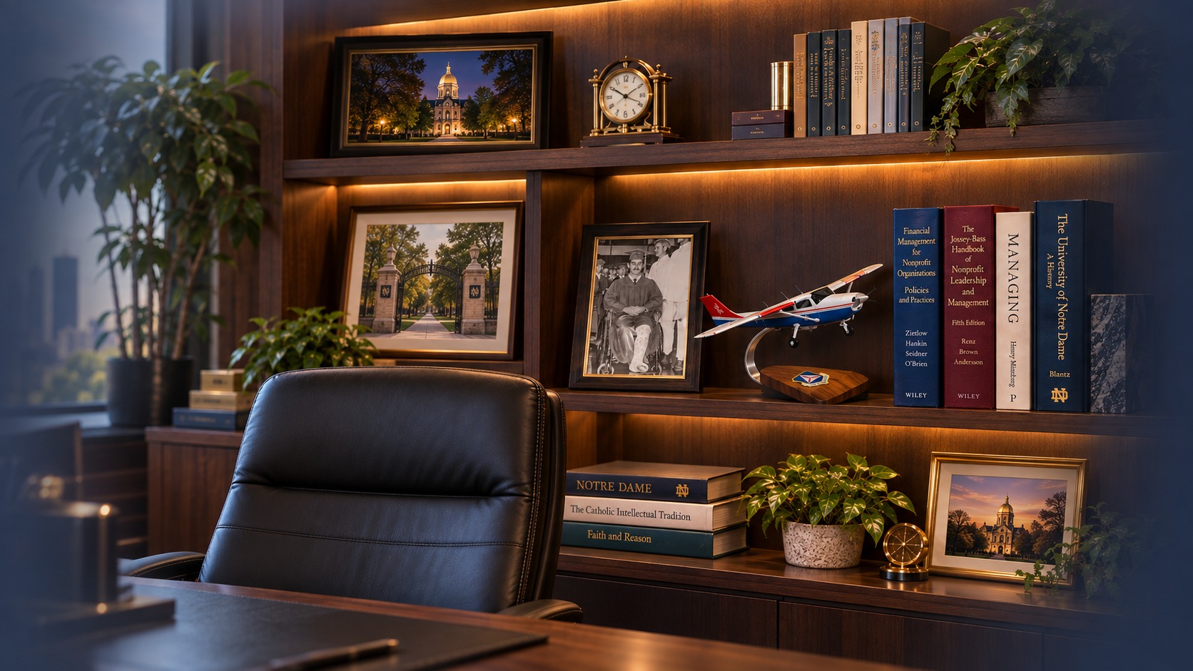 Executive office setting